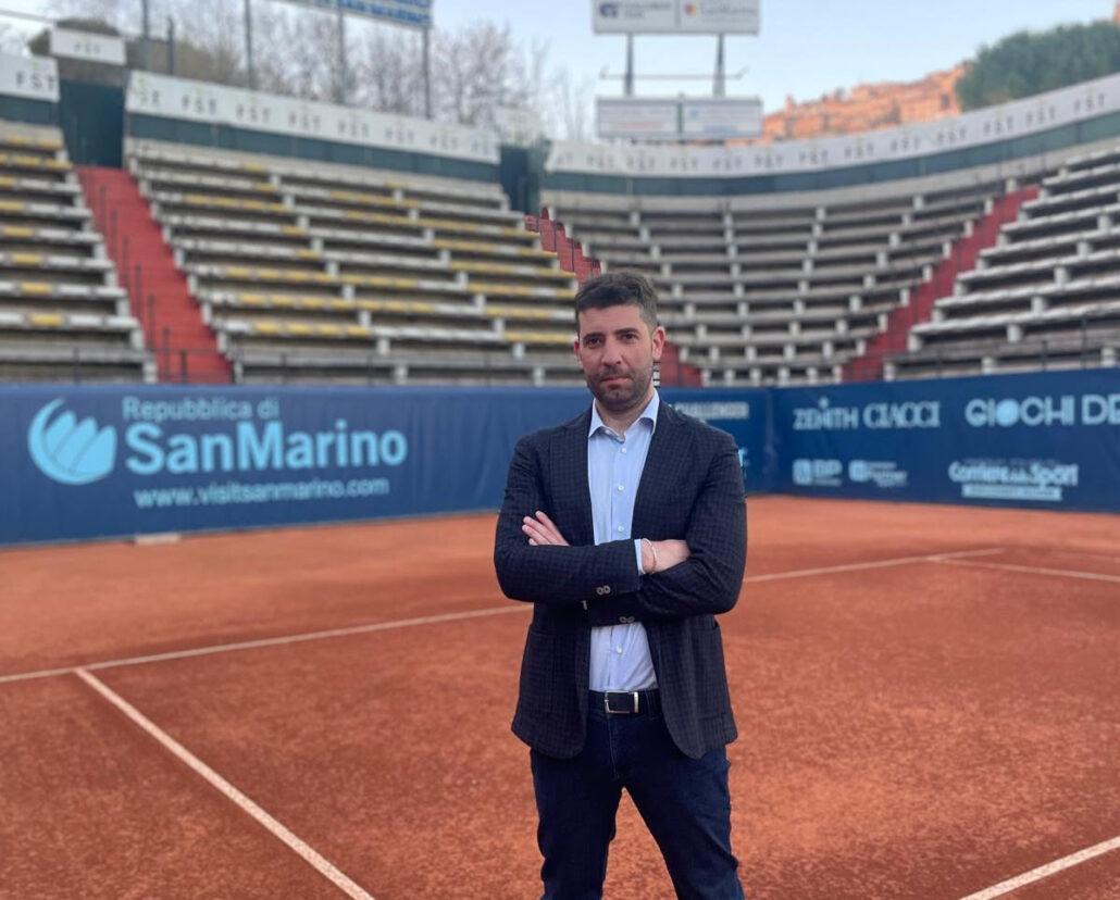 Elia Santi, nuovo presidente della Federazione Tennis San Marino