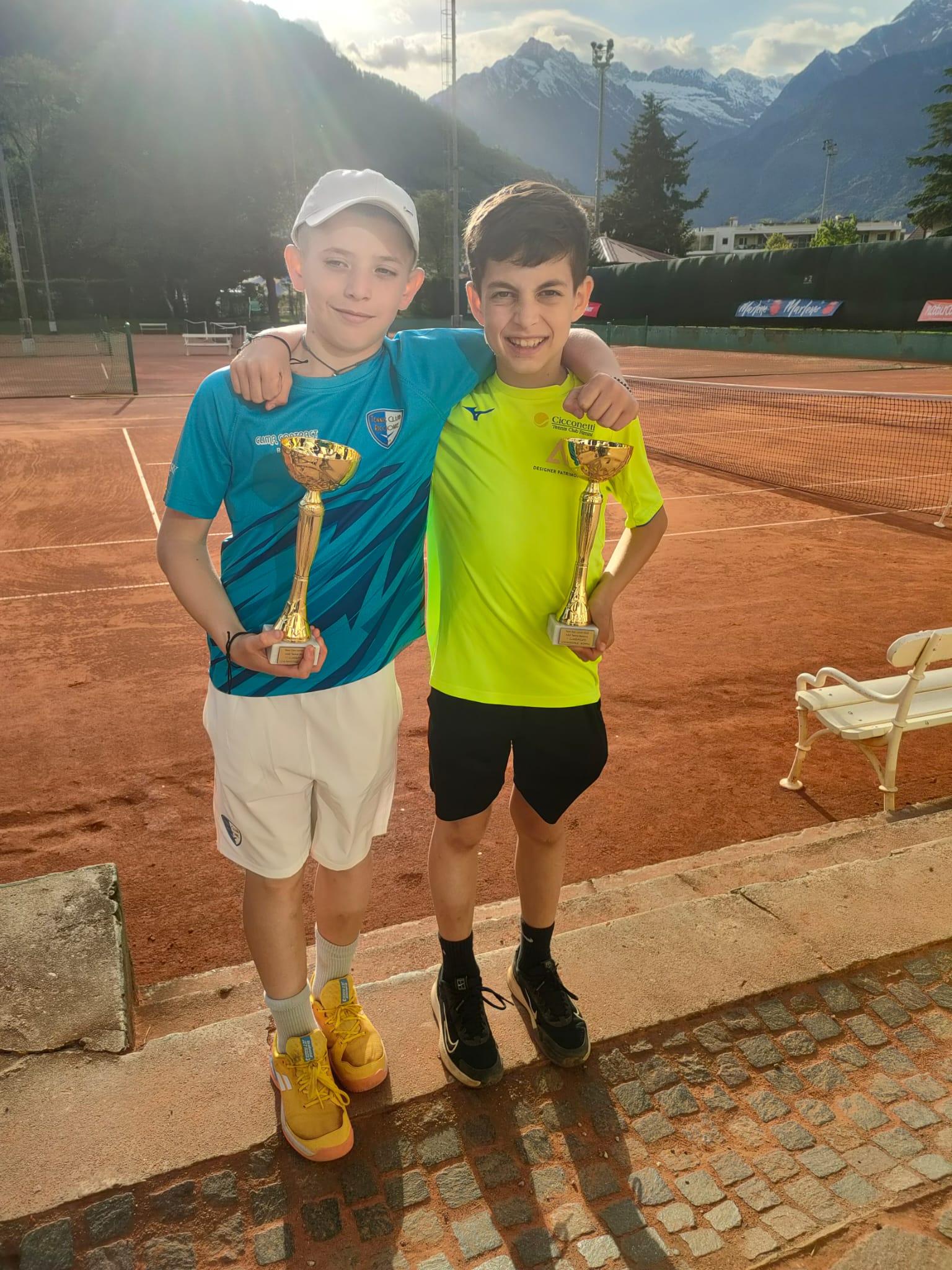 Nel Junior Next Gen di Merano successi in doppio di Sena-Diana e Galimberti-Cadar-Finali per Pietro Galimberti (Under 12), Mattia Sena (Under 10), Anna Foschini (Under 12) e Micol Foggia (Under 10)