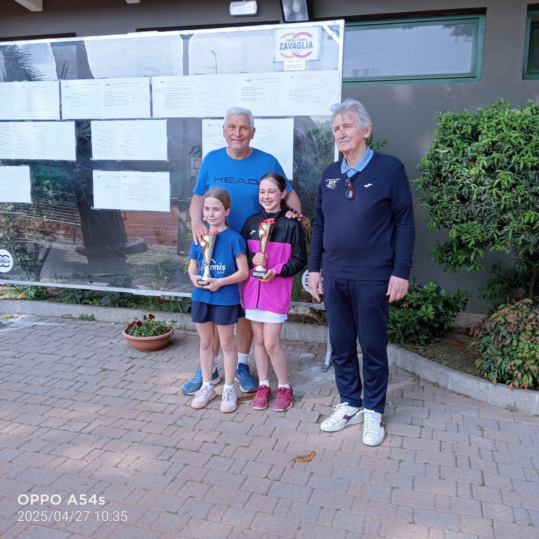 Primo verdetto nella Coppa delle Viole al Ct Zavaglia: Emma Mattone vince il tabellone Under 10