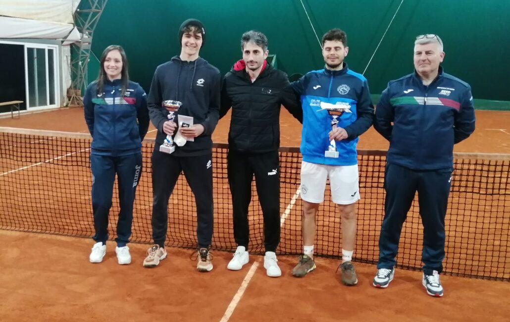 La premiazione del torneo di terza categoria maschile di Cagli