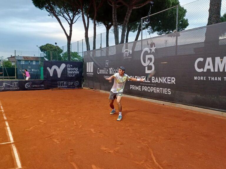 Federico Bondioli in azione
