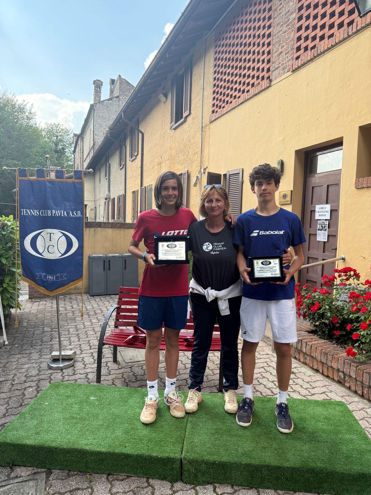 Diego Tarlazzi protagonista fino in fondo, è suo il Tennis Europe Under 14 di Pavia