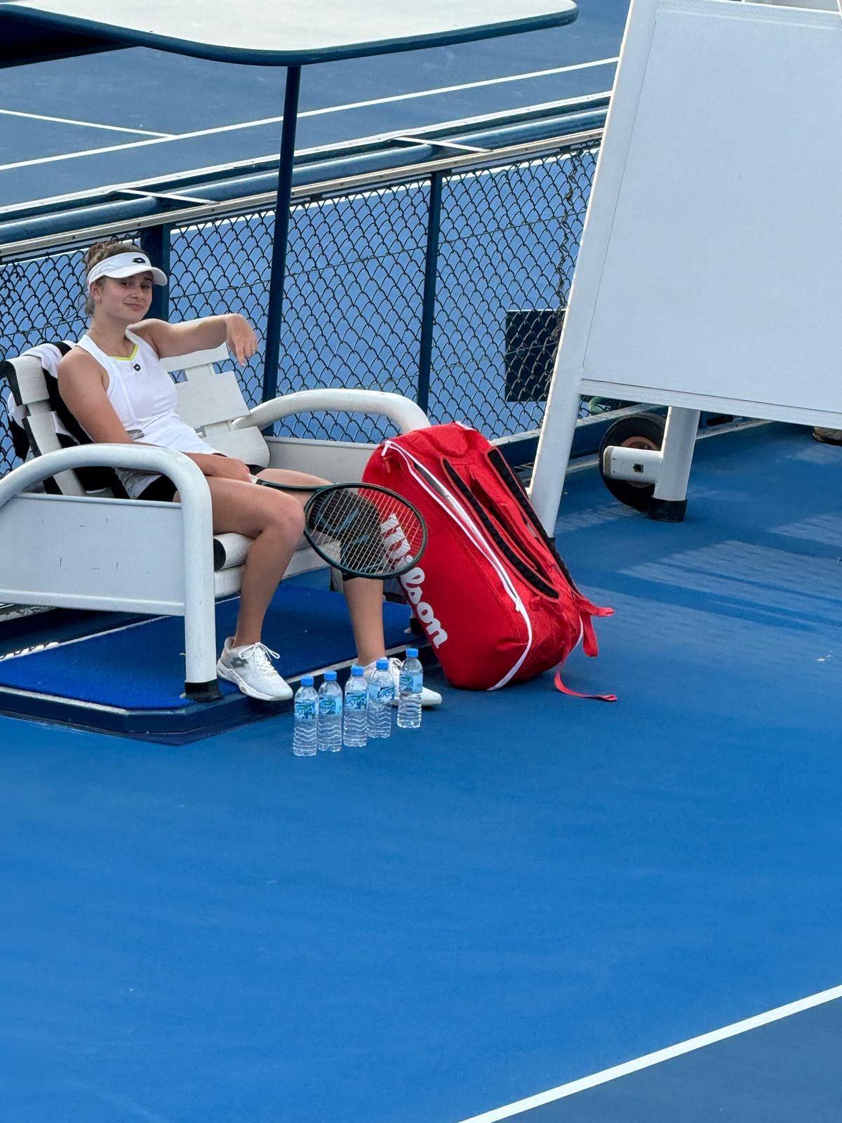 Sofia Cadar in semifinale in doppio nell’Itf Junior di Doha (J60)