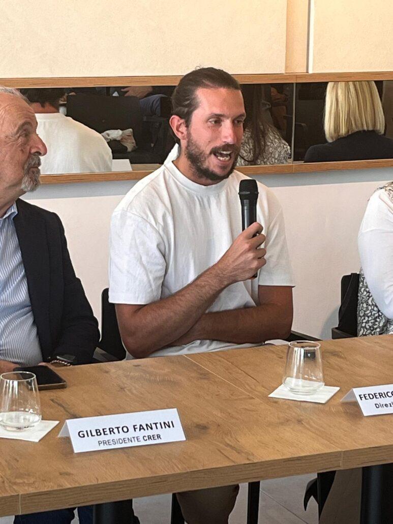 Federico Bertuccioli al debutto nel ruolo di direttore del torneo