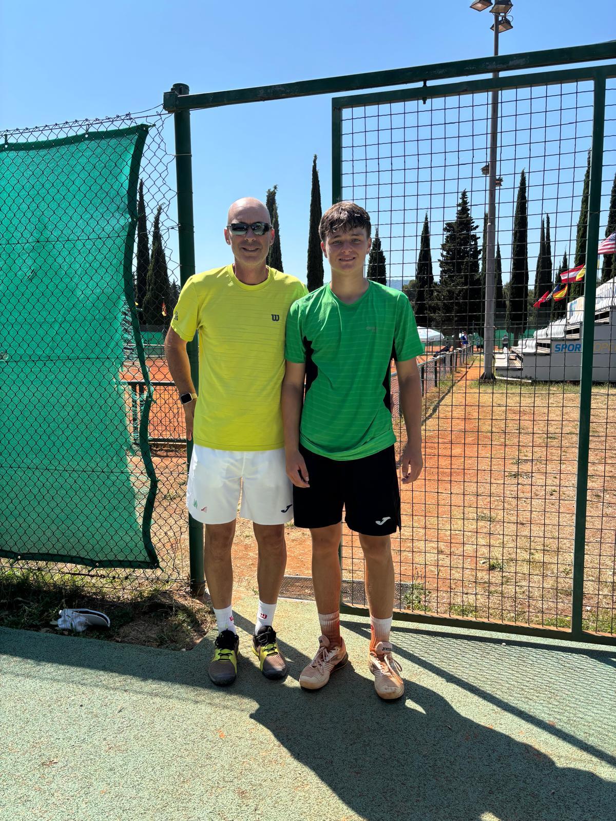 Daniele Longo conquista la semifinale in singolare e la finale in doppio nel Tennis Europe Under 16 di Capodistria