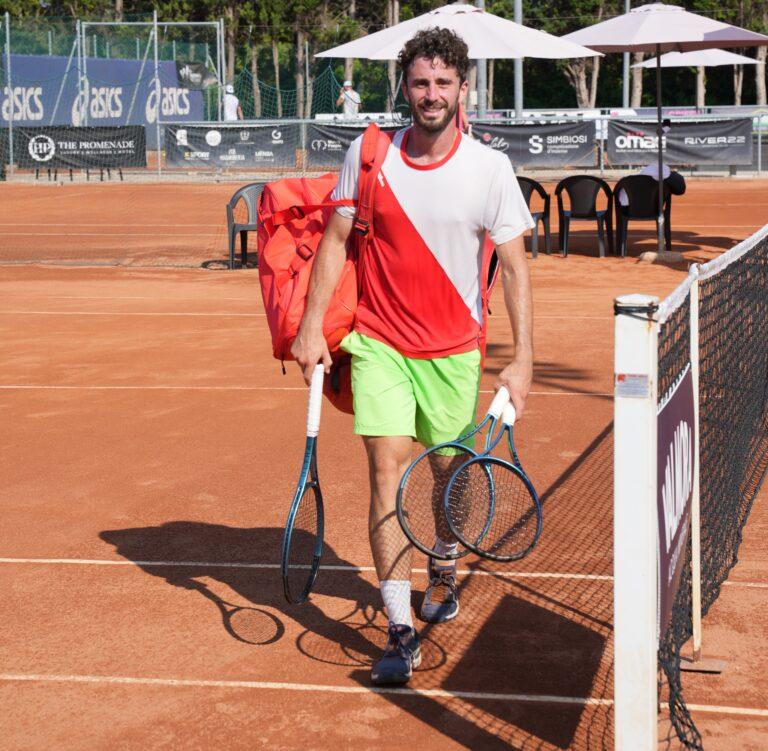 ITF M25 Cattolica: Manuel Mazza esce dal campo sorridente