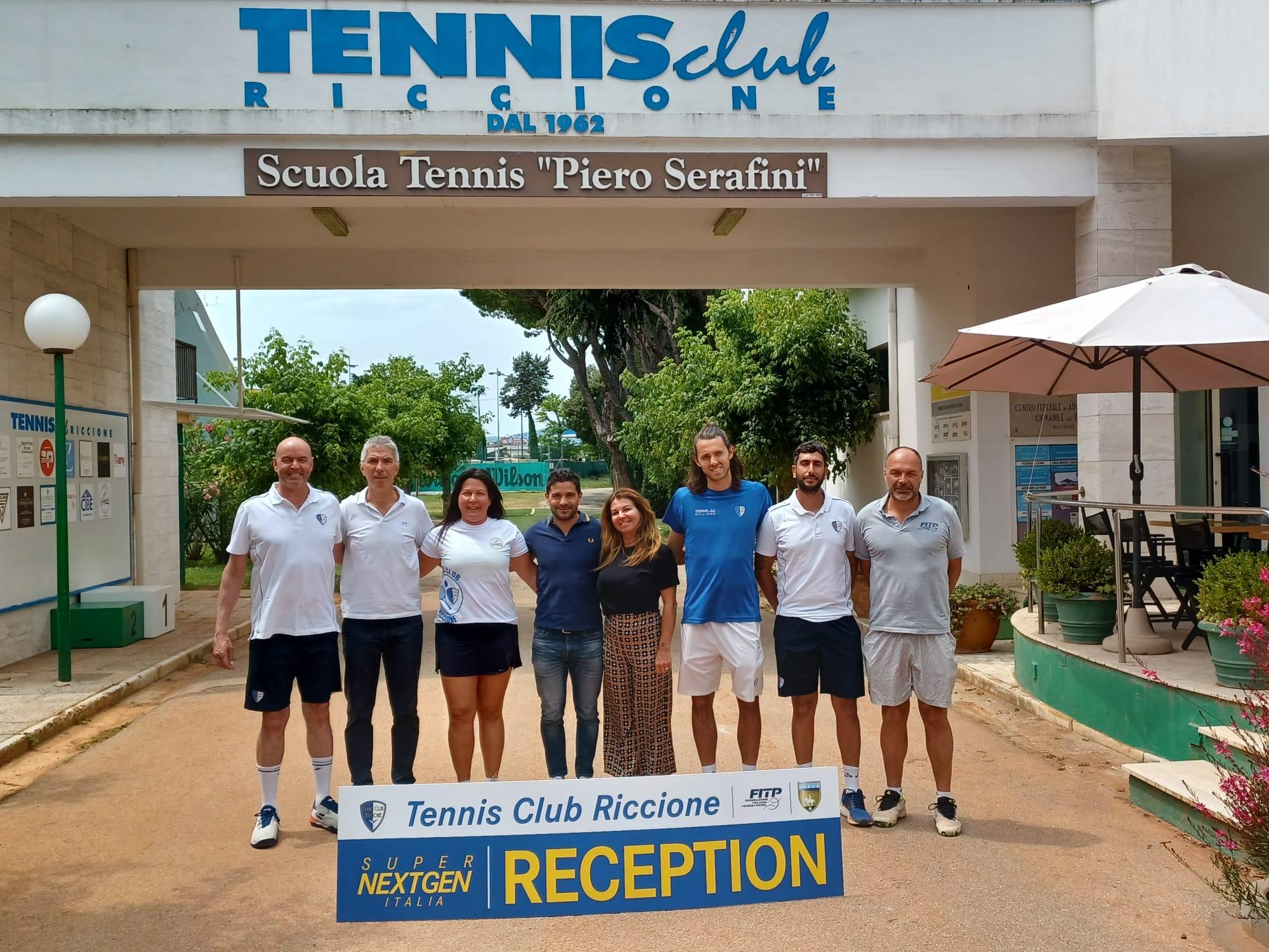 E’ partito il Super Next Gen, lo show del grande tennis giovanile sui campi del Tennis Club Riccione