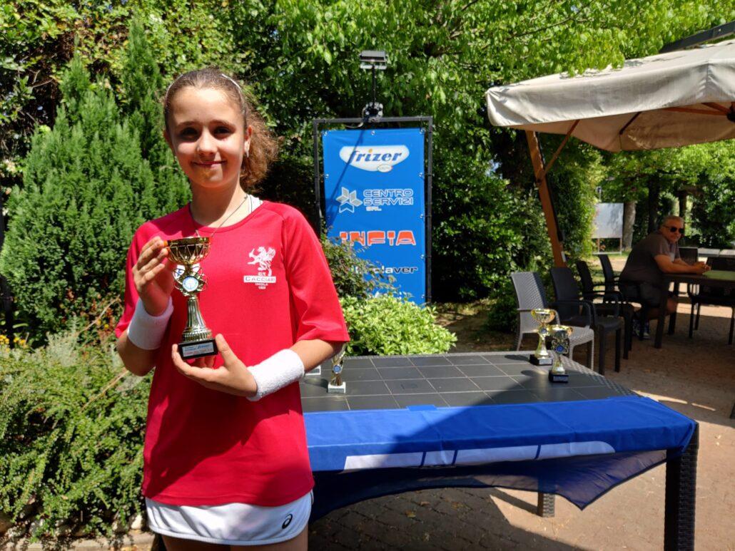 Trofeo Frizer: Greta Bonaventura vincitrice del torneo under 12 femminile