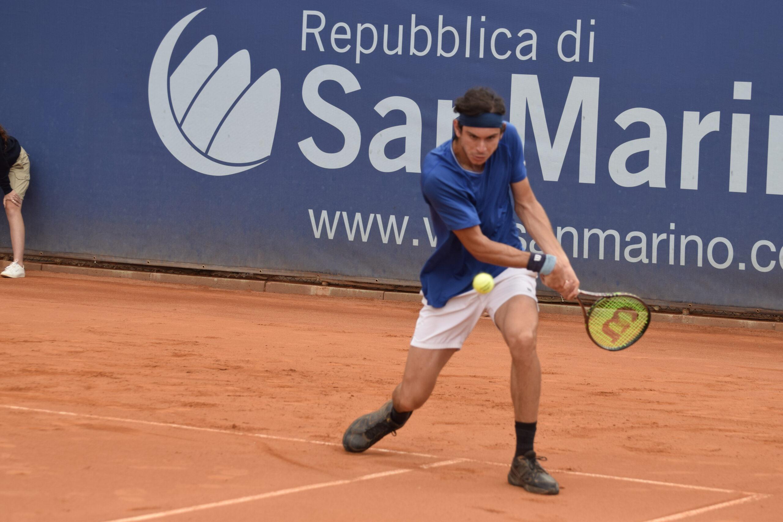 Internazionali di San Marino: Pecci, Forti e Picchione al turno di qualificazione. Lunedì debuttano Caniato e Arnaboldi