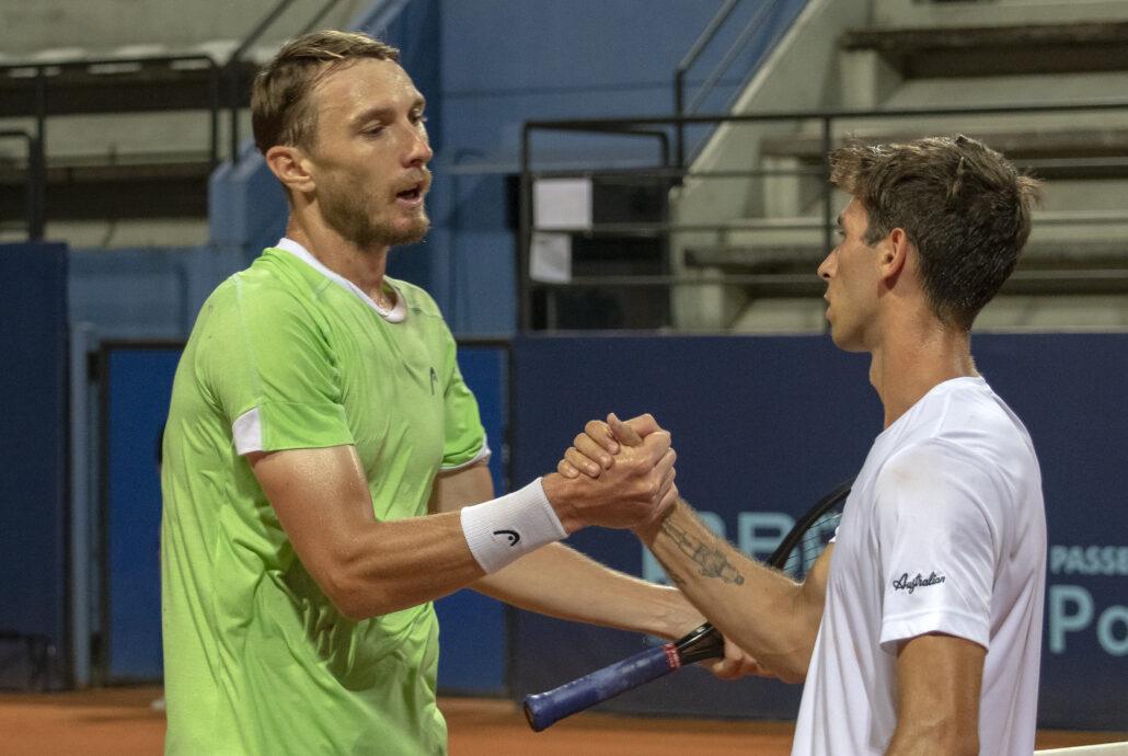 San Marino Open: Il saluto finale fra Lukas Klein e Matteo Gigante