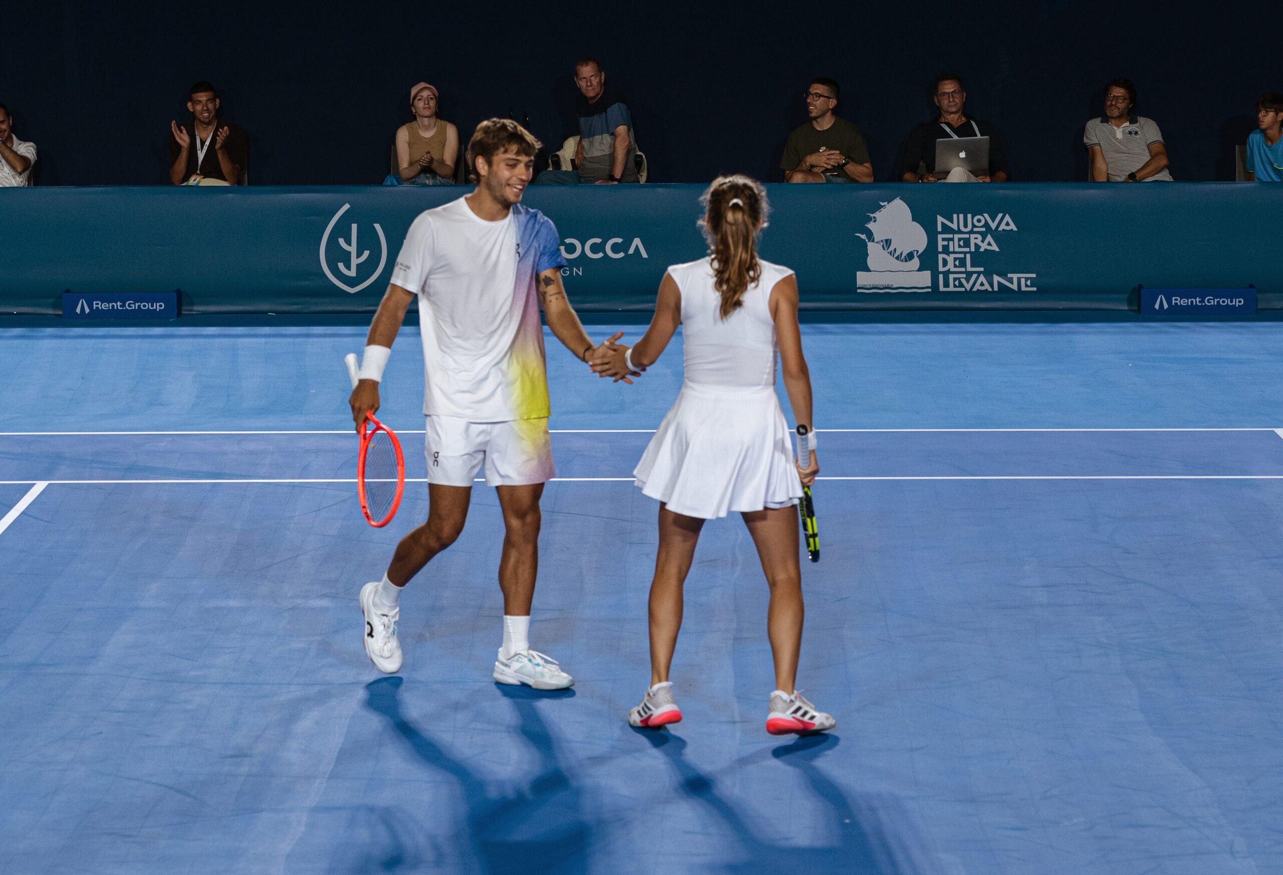 Lucia Bronzetti sconfitta nel doppio misto con Cobolli contro la Croazia, domani la sfida contro la Francia