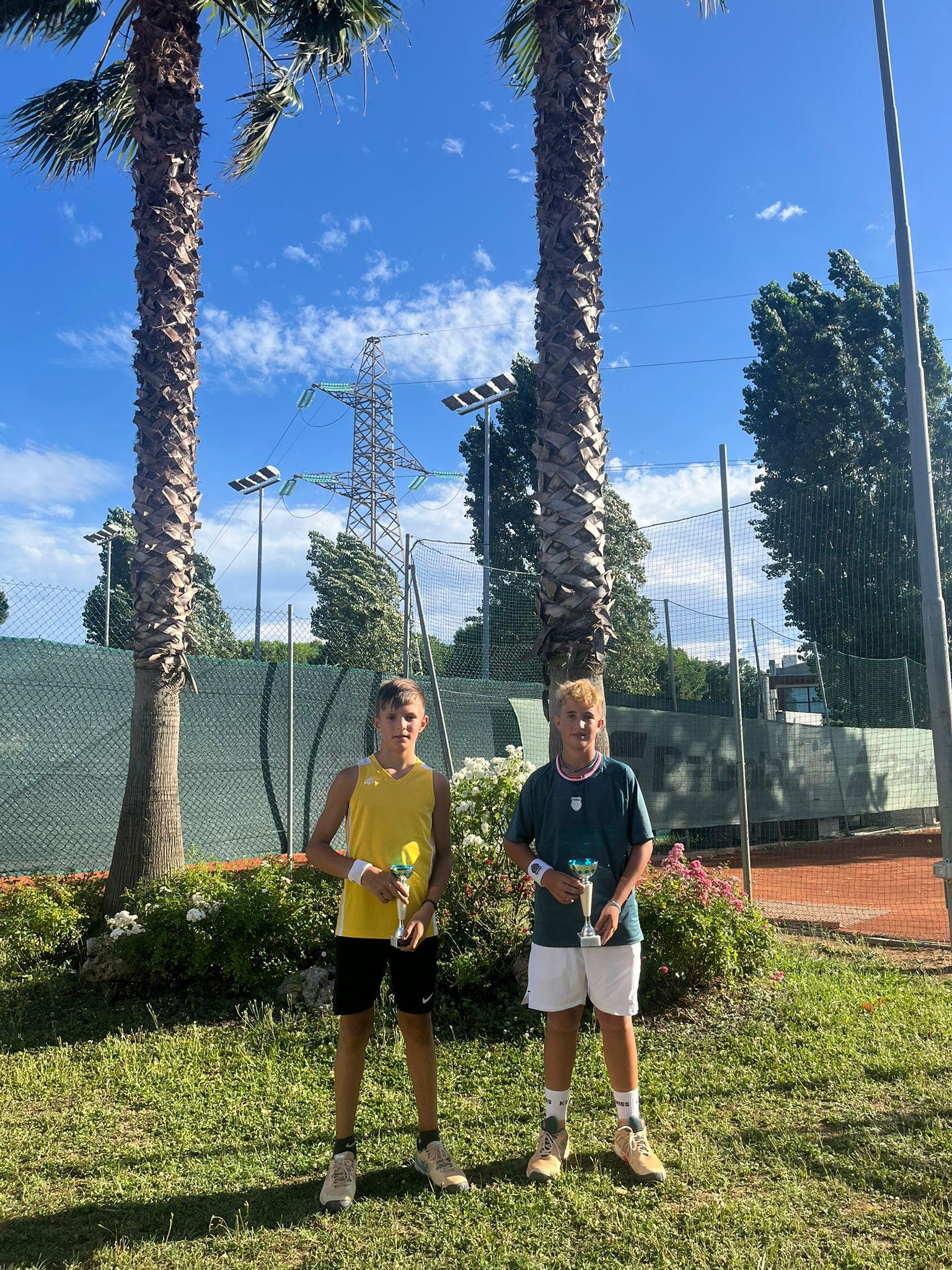 Successi di Lorenzo Cordella ed Anna Parmeggiani nei tornei Under 14 del Misano Sporting Club