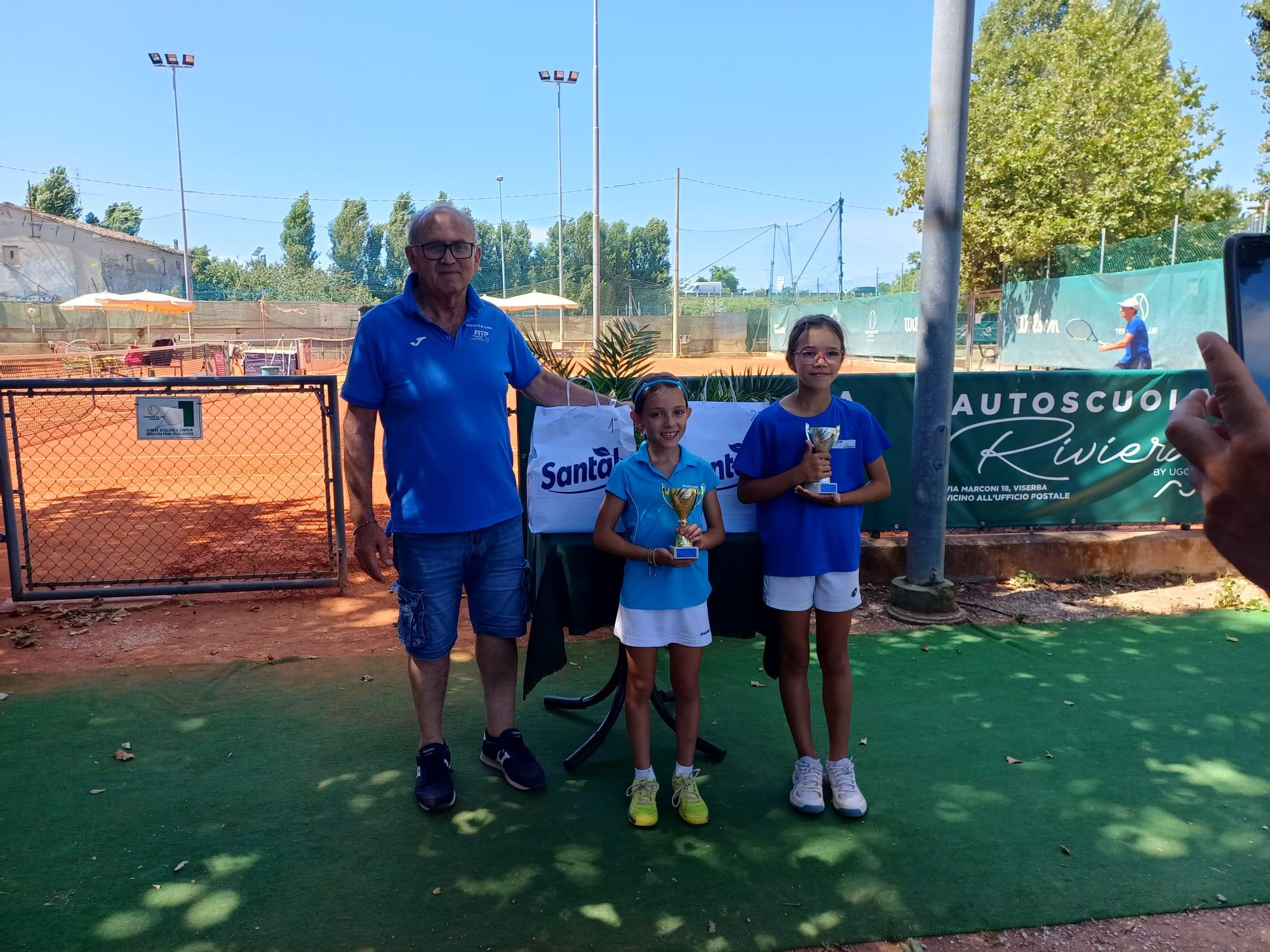 Emilia Romagna Junior Tour al Tc Viserba: nell’Under 10 femminile vince Micol Foggia