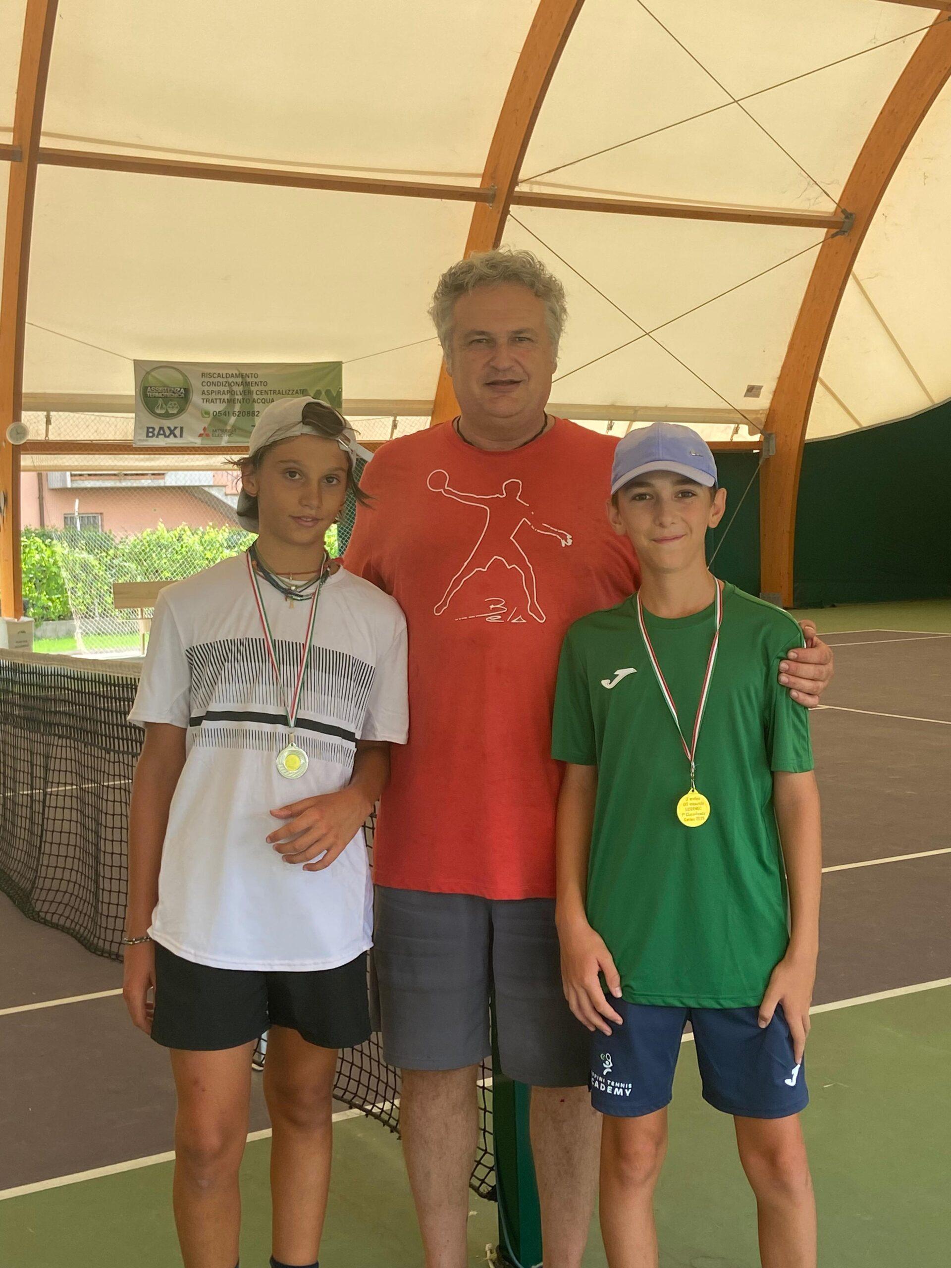 Successo di Matteo Coppini nel torneo Under 12 organizzato dal Circolo Valle del Rubicone