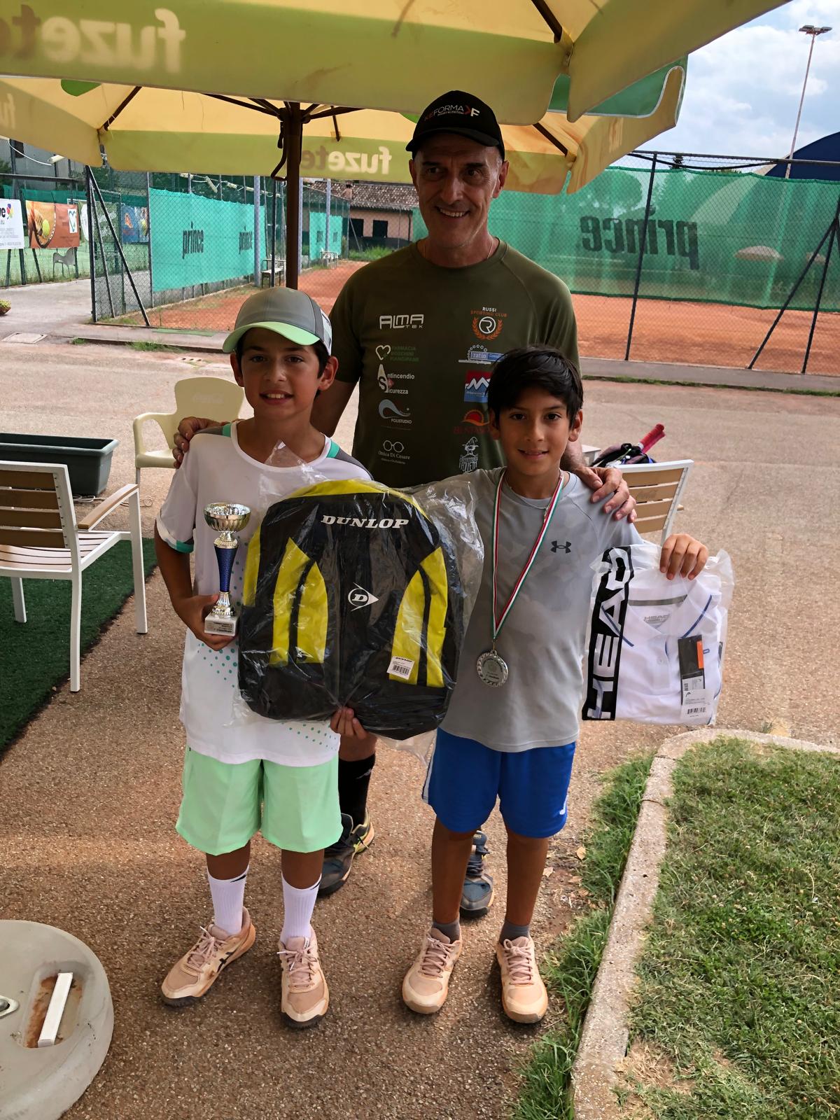 Nel Rodeo Under 12 del Russi Sporting Club successi di Stefano Scotto Di Gregorio e Yilin Sun
