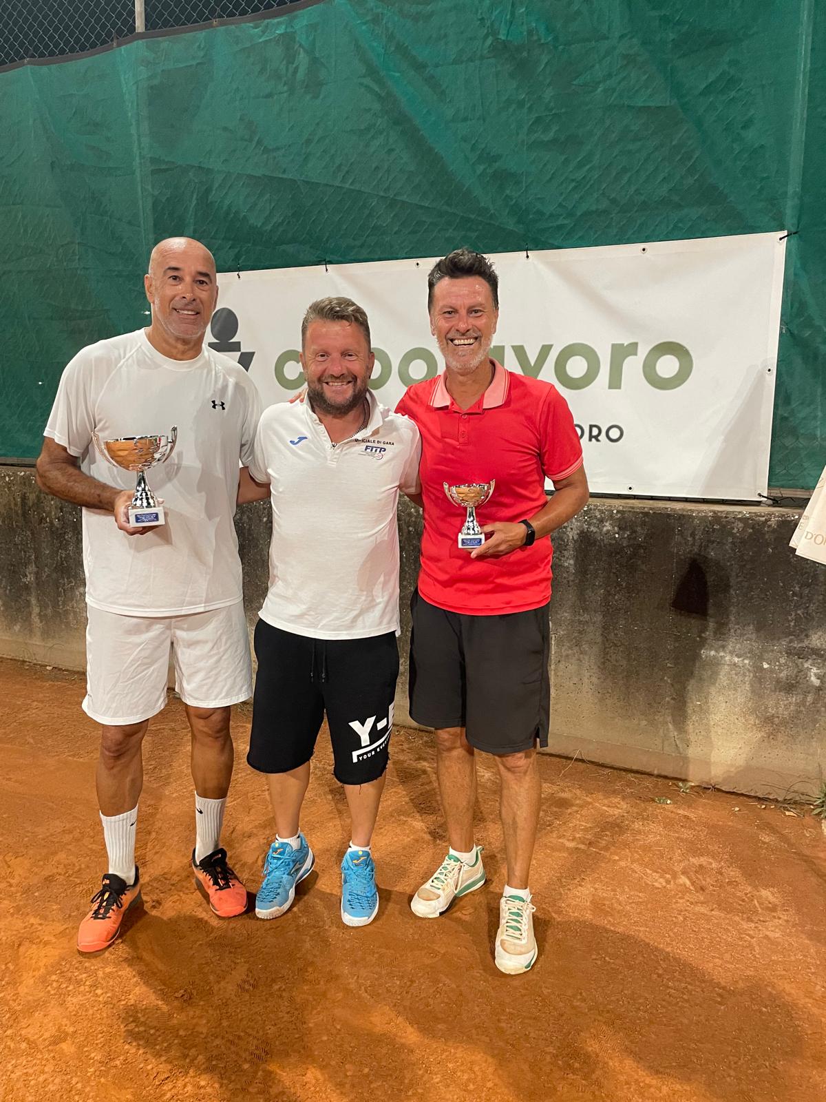 Torneo Veterani Centro Paradiso Cesenatico: nell’Over 45 vince Stefano Torrisi