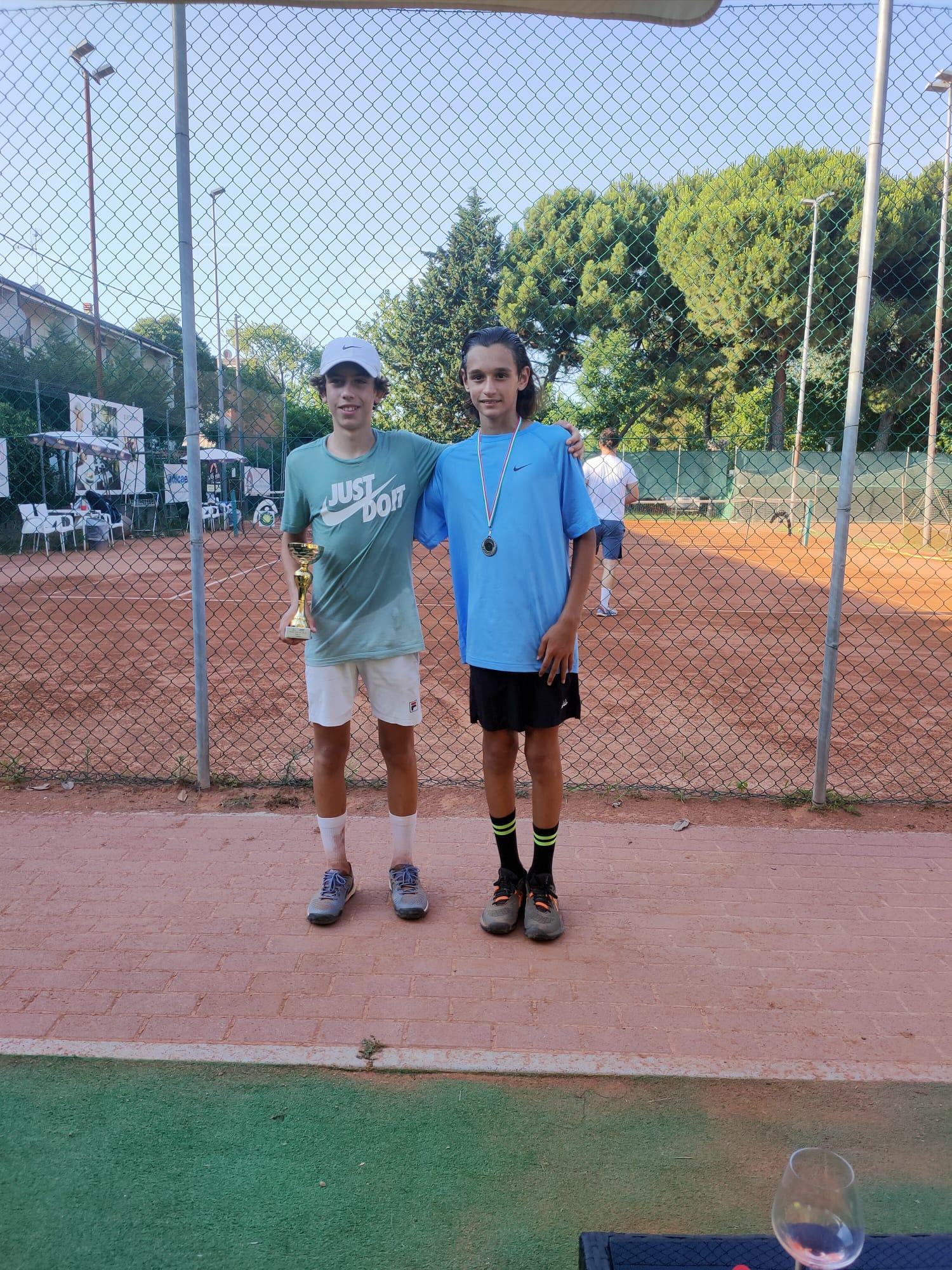 Nicholas Acchiappati batte Francesco Zanzini e conquista il titolo Under 14 nel trofeo del Gelso al Ct Venustas