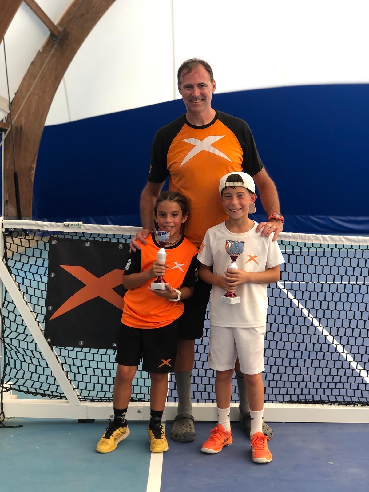 Rodeo Under 10 e 12 di Tennix Training Center: Ginevra Altavilla e Giacomo Alesio vincono nell’Under 10, Sofia Baraccani e Noah Bertoux nell’Under 12