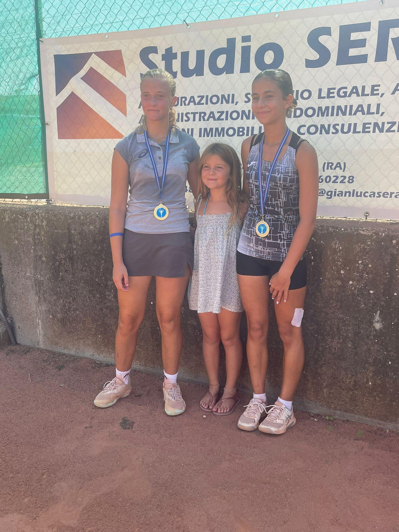 Torneo giovanile del Centro Paradiso di Cesenatico: Anna Foschini e Filippo Terenzi trionfano nell’Under 14