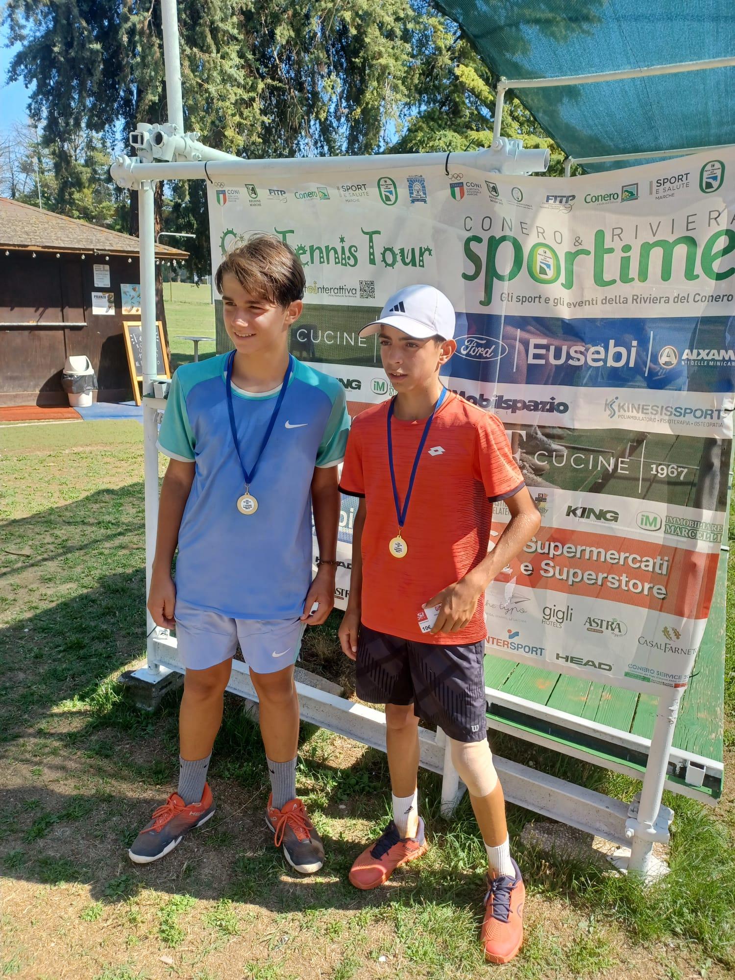 Alessandro Minguzzi si arrende solo in finale nel torneo Under 14 del Circolo Cittadino di Jesi