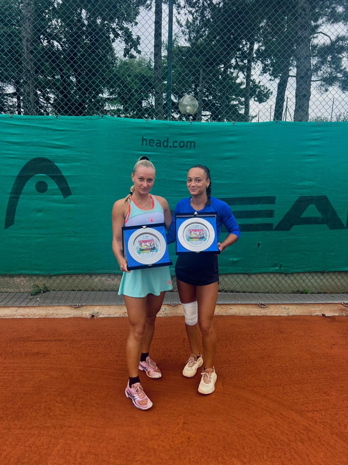 Alessandra Mazzola vince il doppio nel torneo Itf Women’s Tour di Trieste (30.000 dollari)
