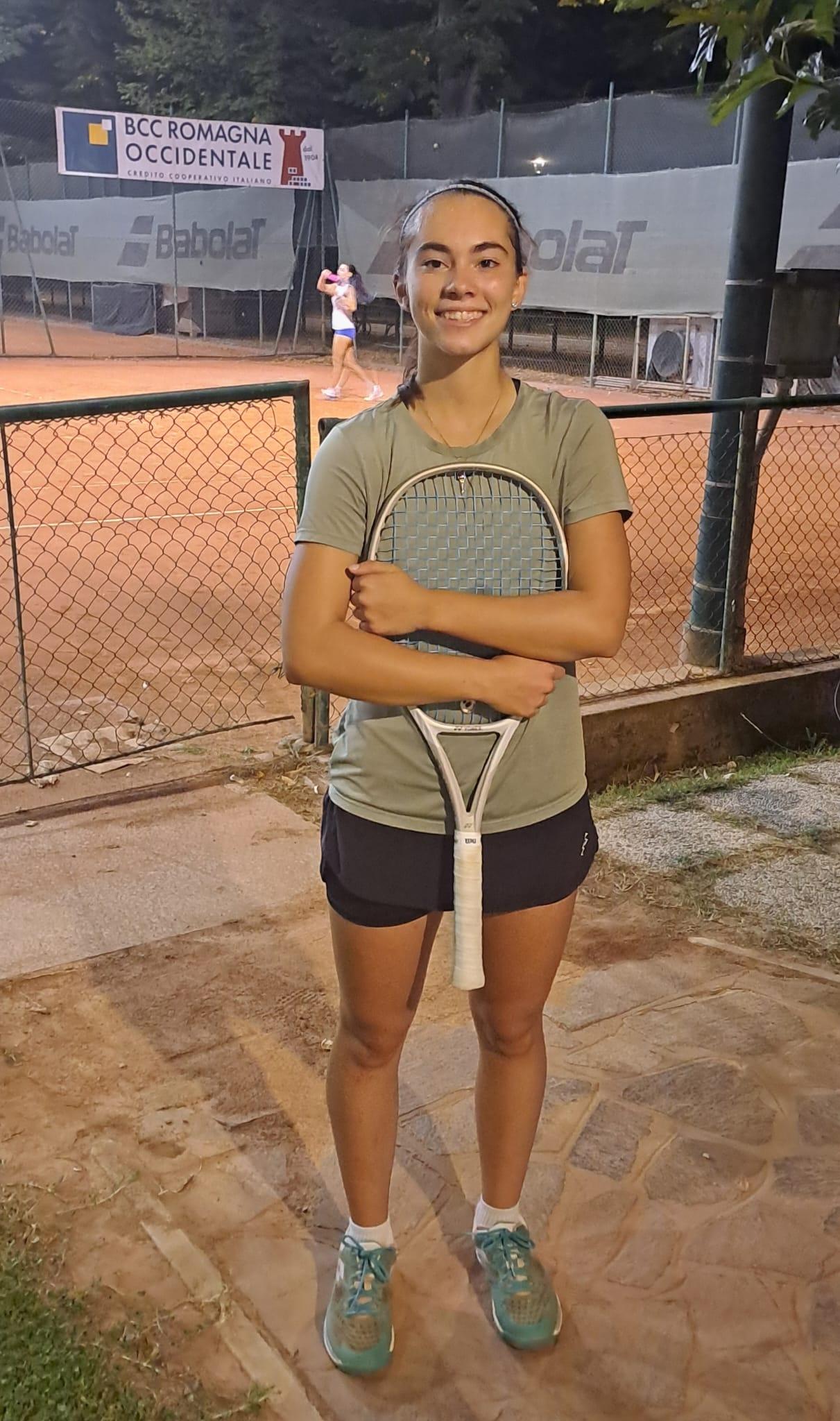Poker romagnolo con Maria Bianca Bovara, Alice Rossi, Angie Bentini e Ginevra Baldazzi nel torneo di prequalificazione Bnl del Tennis Villa Carpena