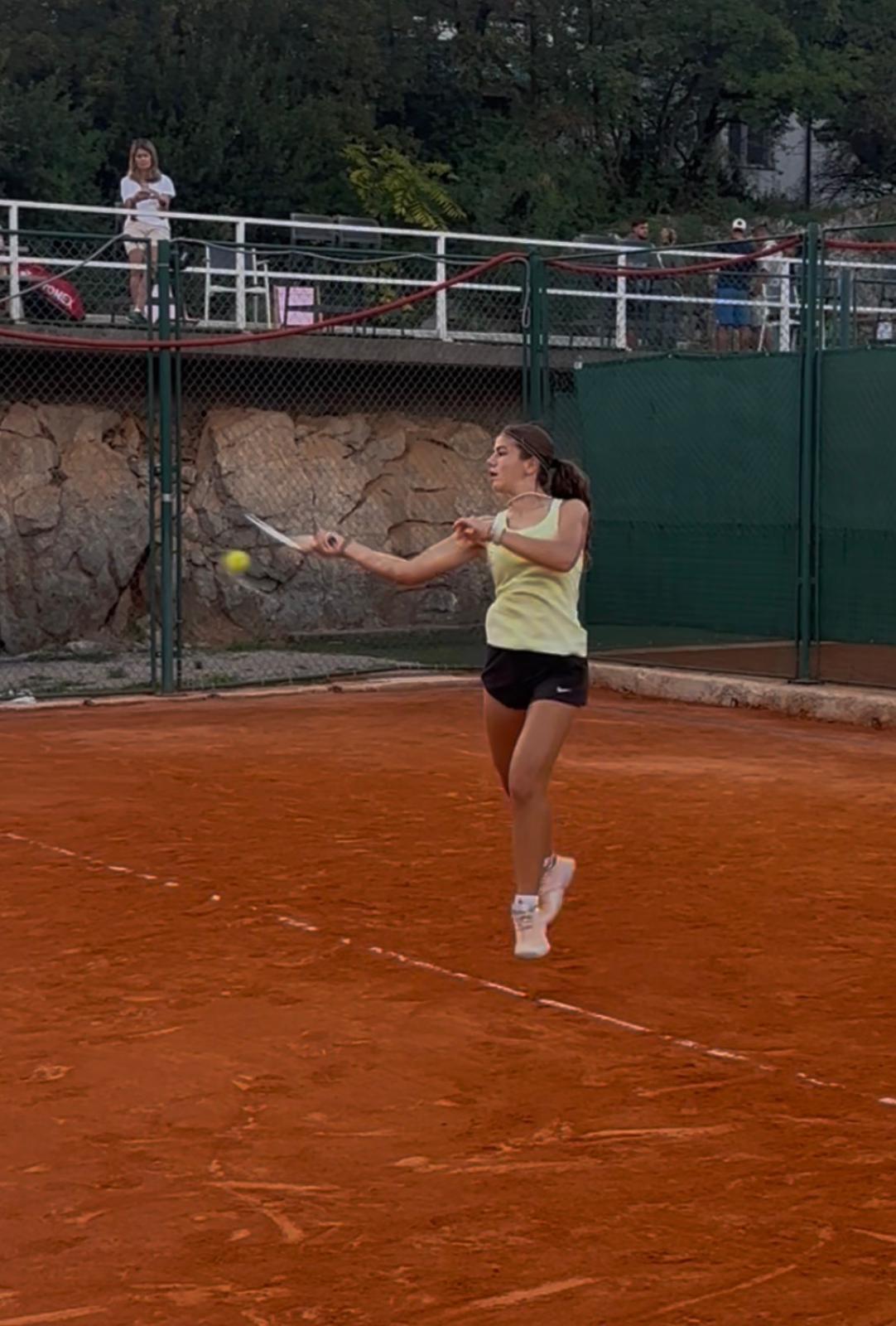 Exploit di Camilla Fabbri che è in finale nel torneo Itf Junior di Rijeka