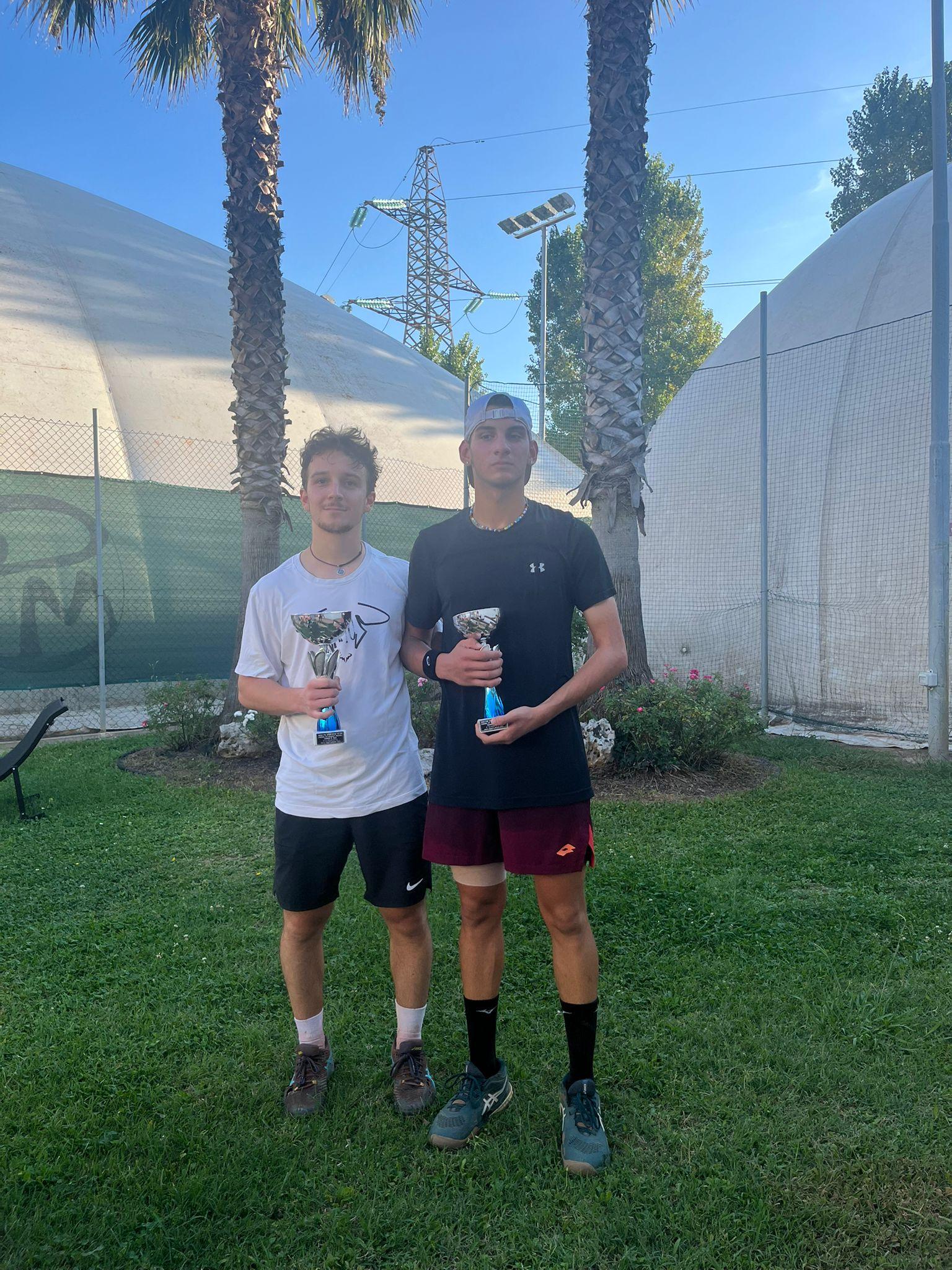 Filippo Fracassi vince il derby del Ct Rimini su Pietro Rinaldini e si aggiudica il torneo di 3° del Misano Sporting Club