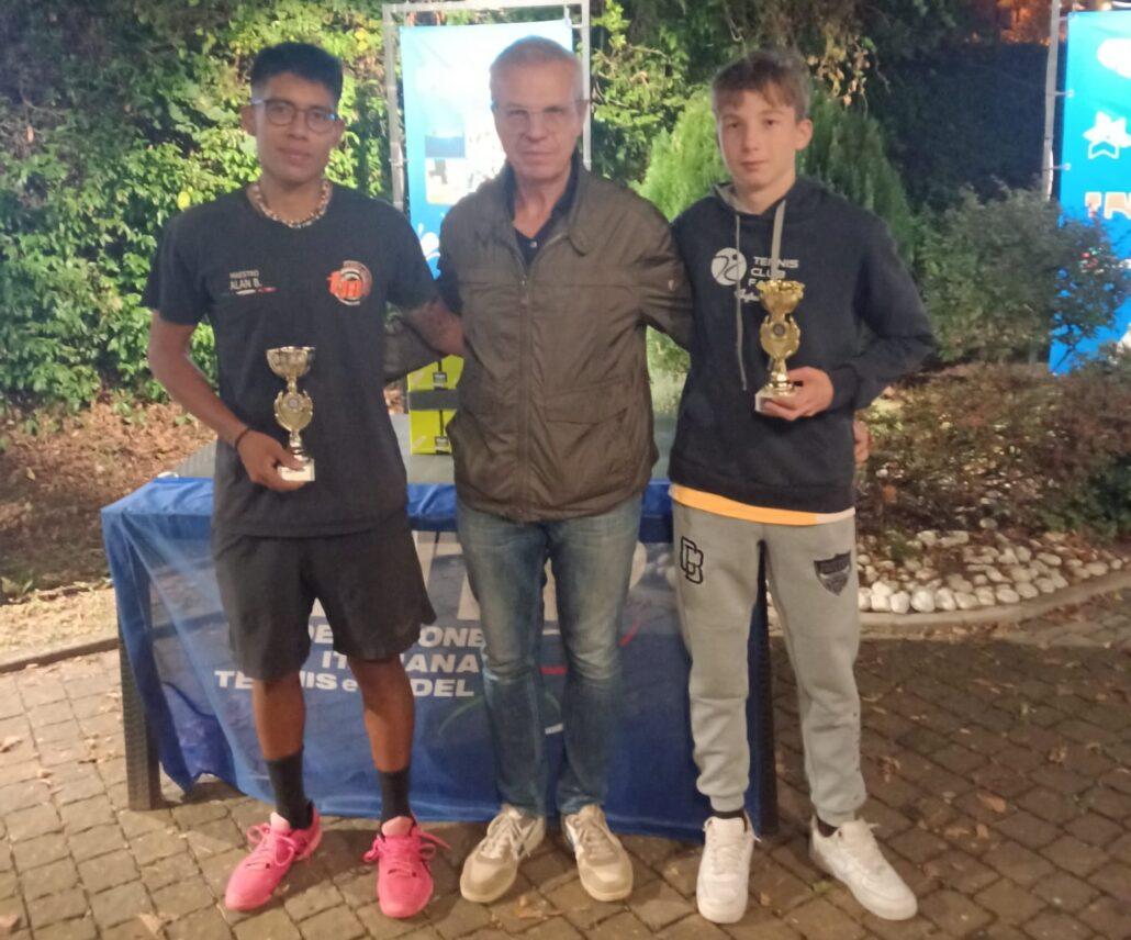 La premiazione del torneo Rodeo Oremplast al Circolo Tennis Massa Lombarda