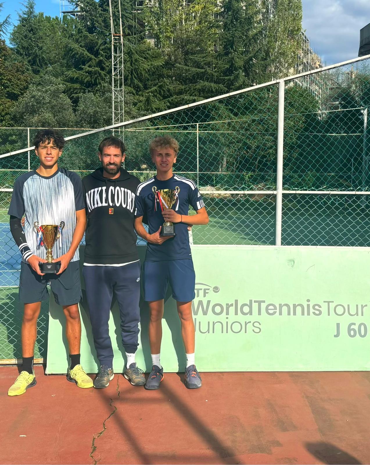Edoardo Pagnoni e Carlo Paci vincono il doppio nell’Itf Junior di Tirana