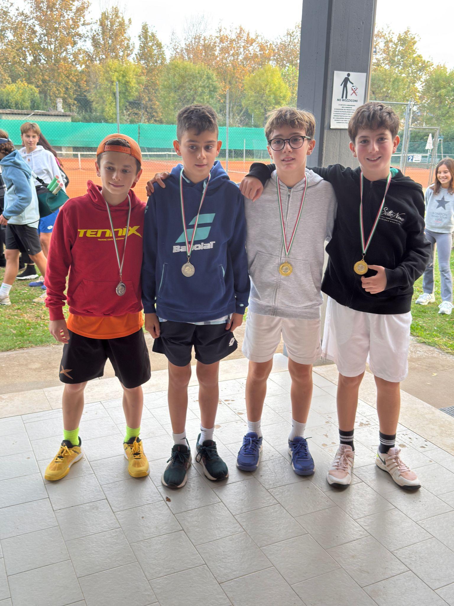 Junior Master Road to Torino al Ct Cesenatico: nell’Under 11 vincono Filippo Bregoli, Alessia Barducci e nei doppi Tommaso Cavassi-Gianmaria Della Rosa e Lucia Tarlazzi-Gisele Dallari