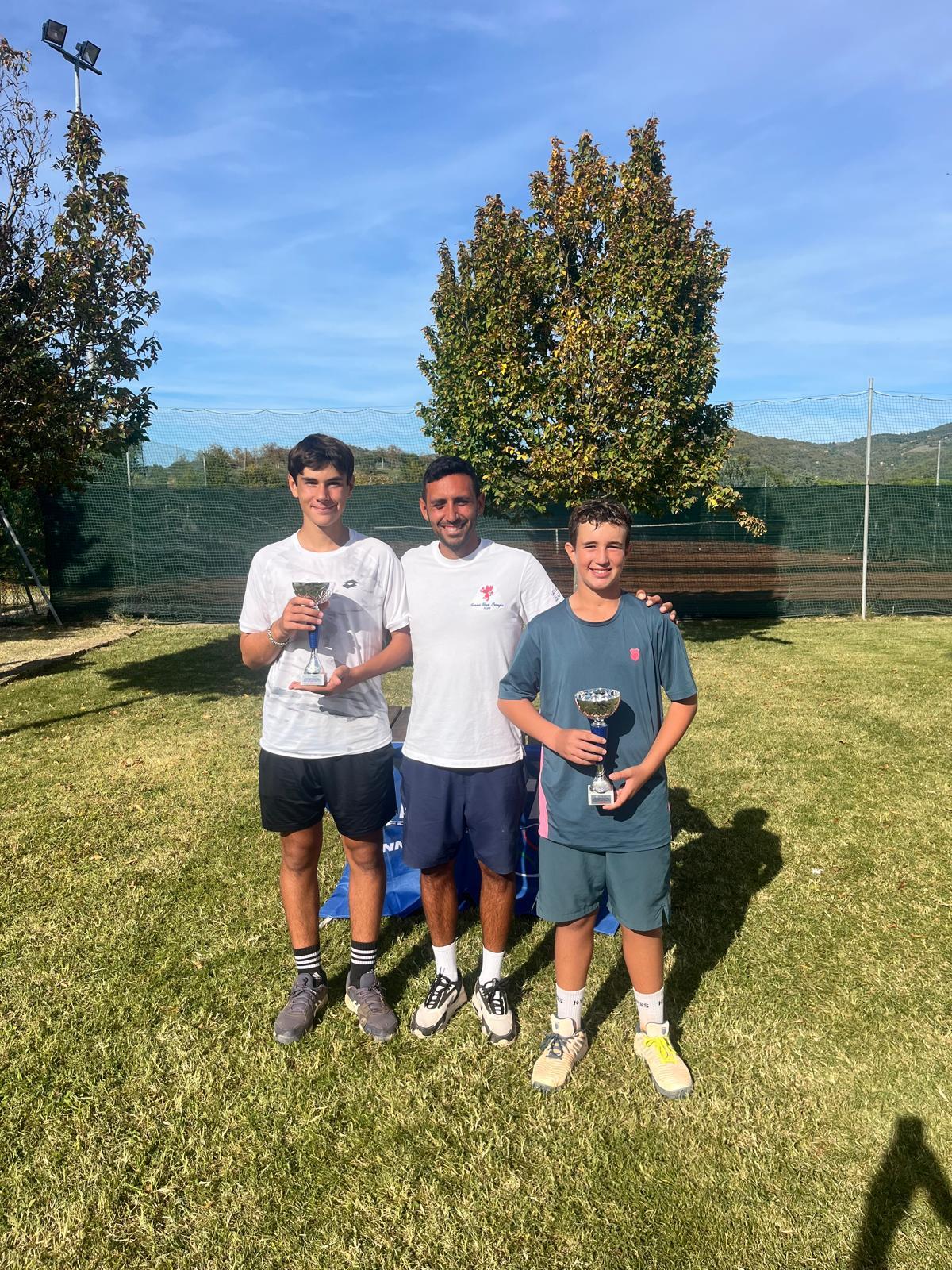 Junior Next Gen al Tc Perugia: successo nel doppio Under 14 per Tombari-Cordella, nell’Under 10 femminile vincono Benvenuti-Gallina, finale in singolare per Emma Mattone