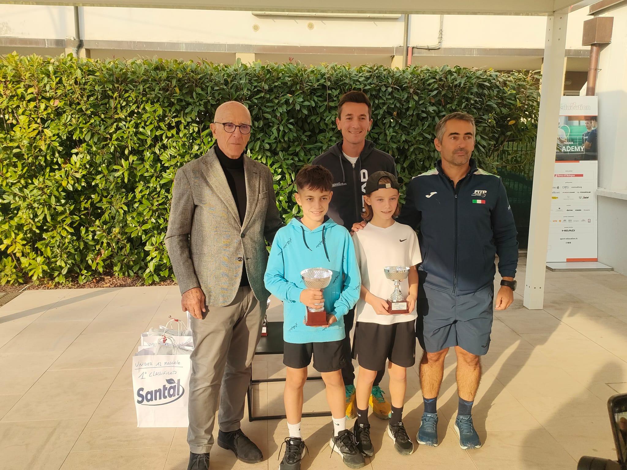 Master Circuito Regionale giovanile a Bologna: nell’Under 10 vincono Mattia Sena e Micol Foggia