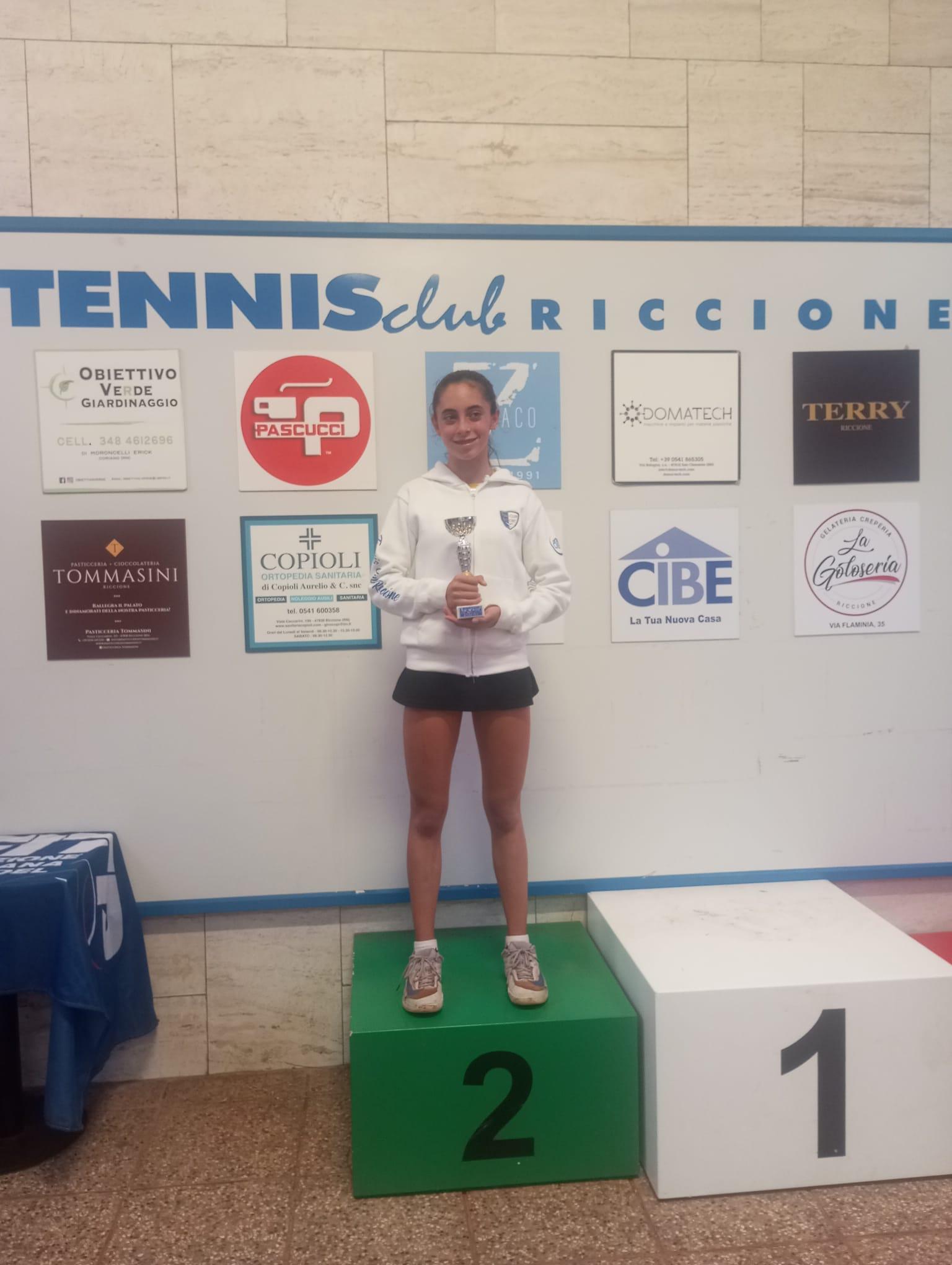Emilia Romagna Junior Tour al Tc Riccione: quarti per Mancini, Campana e Tomasucci nell’Under 10, semifinali per Eva Raimondi nell’Under 16, bene Samoila, Puscas e Sabatini nell’Under 12