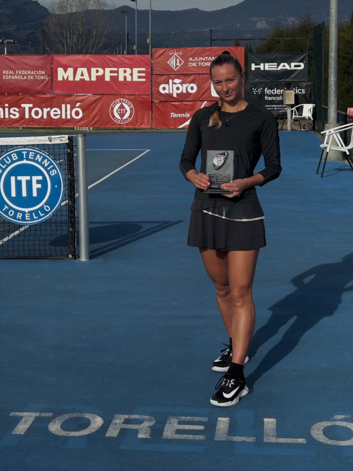Una strepitosa Alessandra Mazzola conquista il suo primo titolo Itf a Torrellò, in Spagna: battuta in finale la francese Nahia Berecoechea