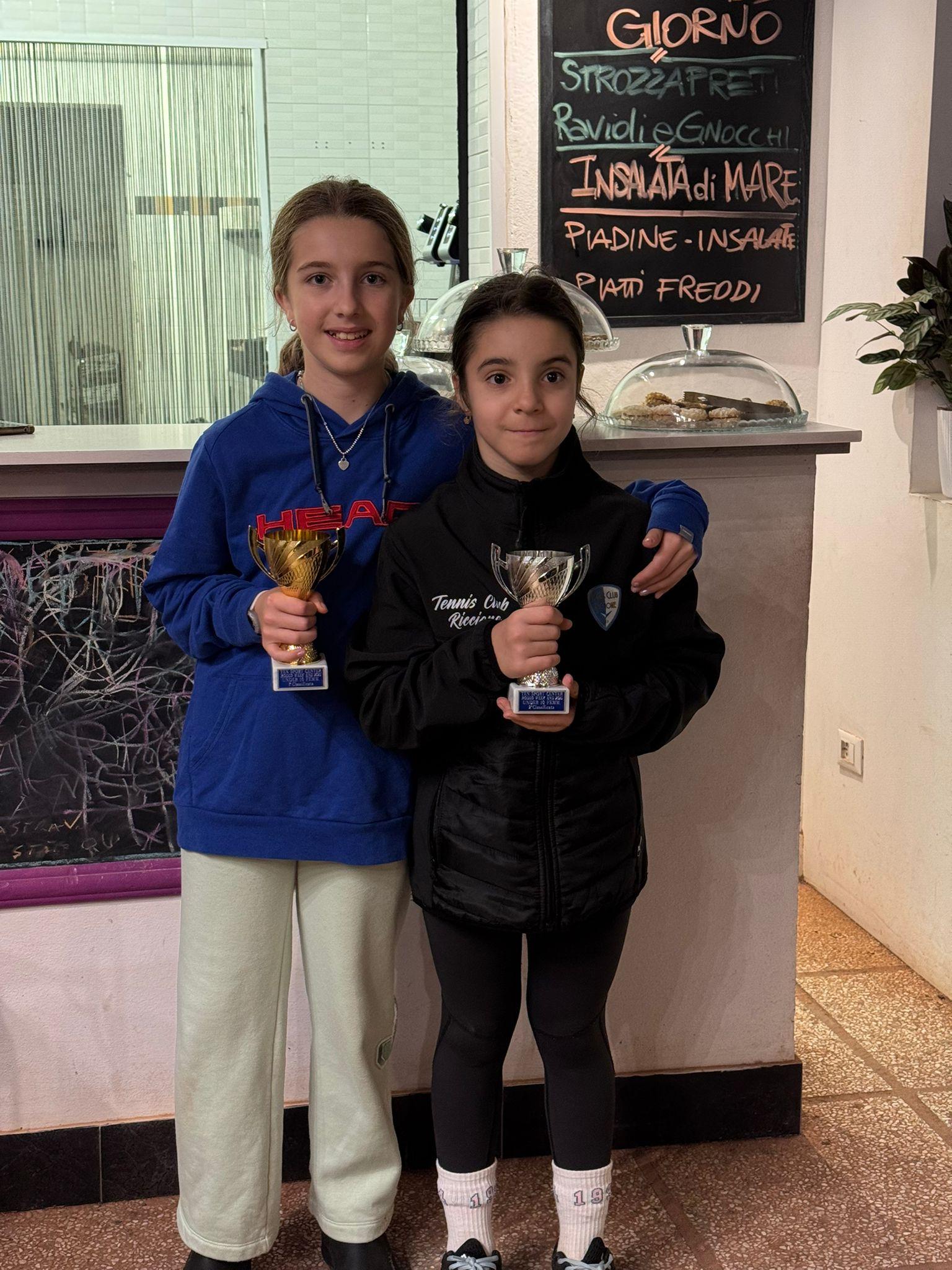 Torneo di 3° al Ten Sport: semifinali per Caroli, Greci, Ottaviani e Grandi nel maschile, Liverani, Cavalieri, Baldassari e Matteucci nel femminile-Nel Rodeo Under 10 successo di Alissa Capellini