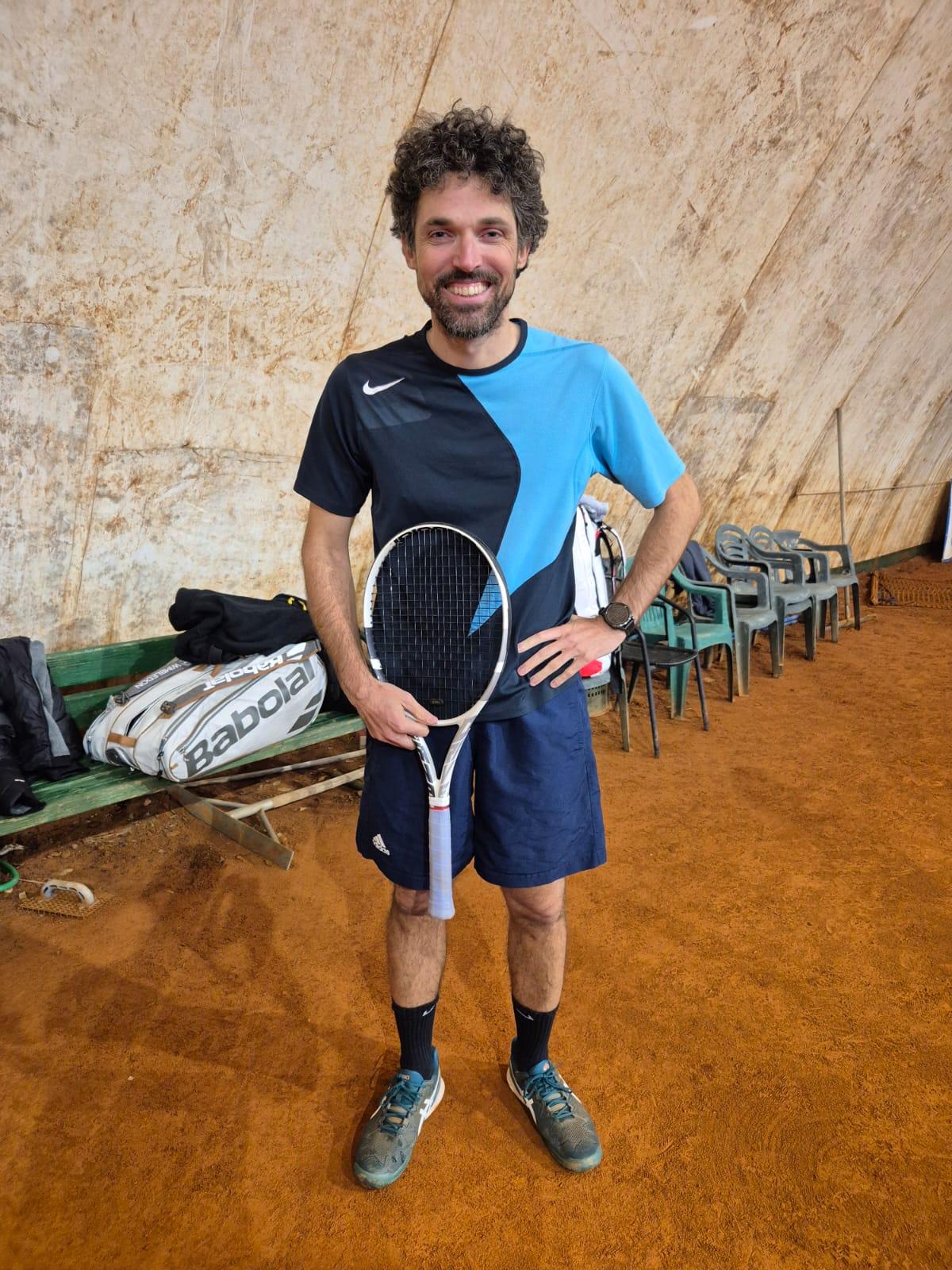 Giacomo Morozzi torna in campo dopo sei anni e vince il torneo di 3° di Galzignano Terme