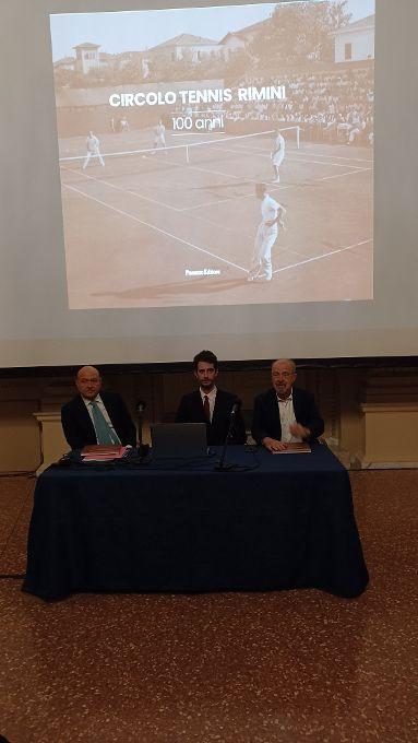 Presentato in Sala Ressi il libro “Circolo Tennis Rimini-100 anni”: un secolo di grande cultura sportiva passando attraverso la storia di una città