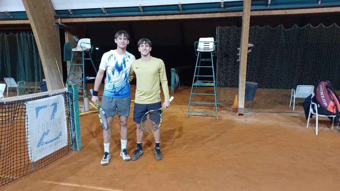 Mattia Bandini-Enrico Baldisserri è la finale del torneo Open del Tc Riccione, il memorial “Piero Serafini” in programma mercoledì alle 14.30-Federico Romani vince il tabellone di 4°