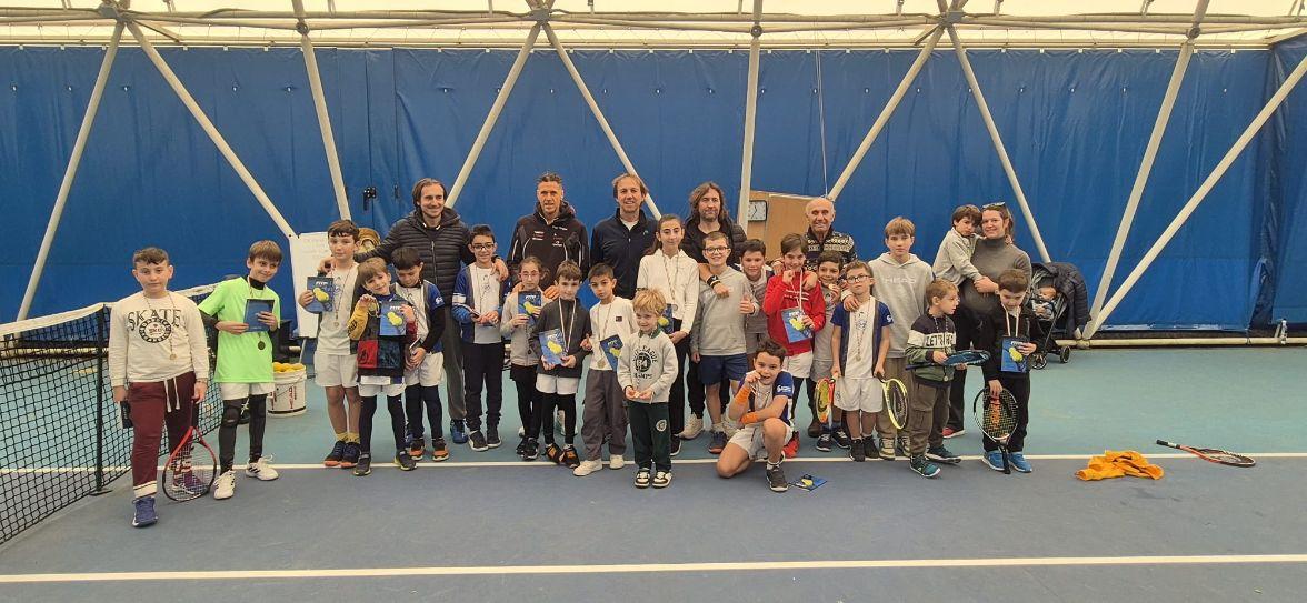 Il Tennis Club “Luigi Laghi” di Forlimpopoli chiude il 2025 con il torneo giocato dalle giovani promesse (dai 5 ai 10 anni) del Circolo