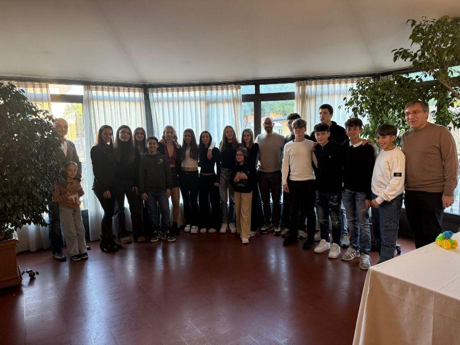 Il Valmarecchia Sporting Club festeggia da Zanni un 2025 ricco di soddisfazioni