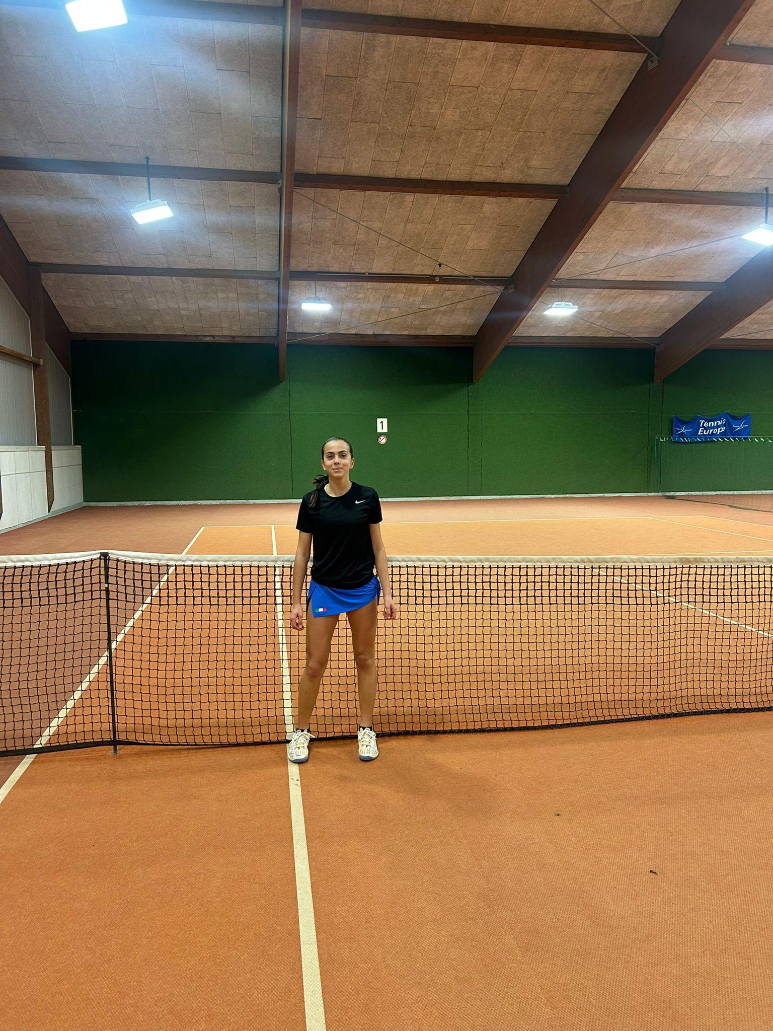 Gioia Angeli conquista gli ottavi nel torneo Tennis Europe Under 16 di Bad Waltersdorf