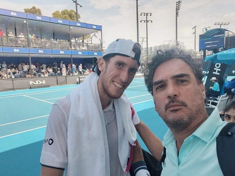 Andrea Melandri con Francesco Maestrelli a Melbourne