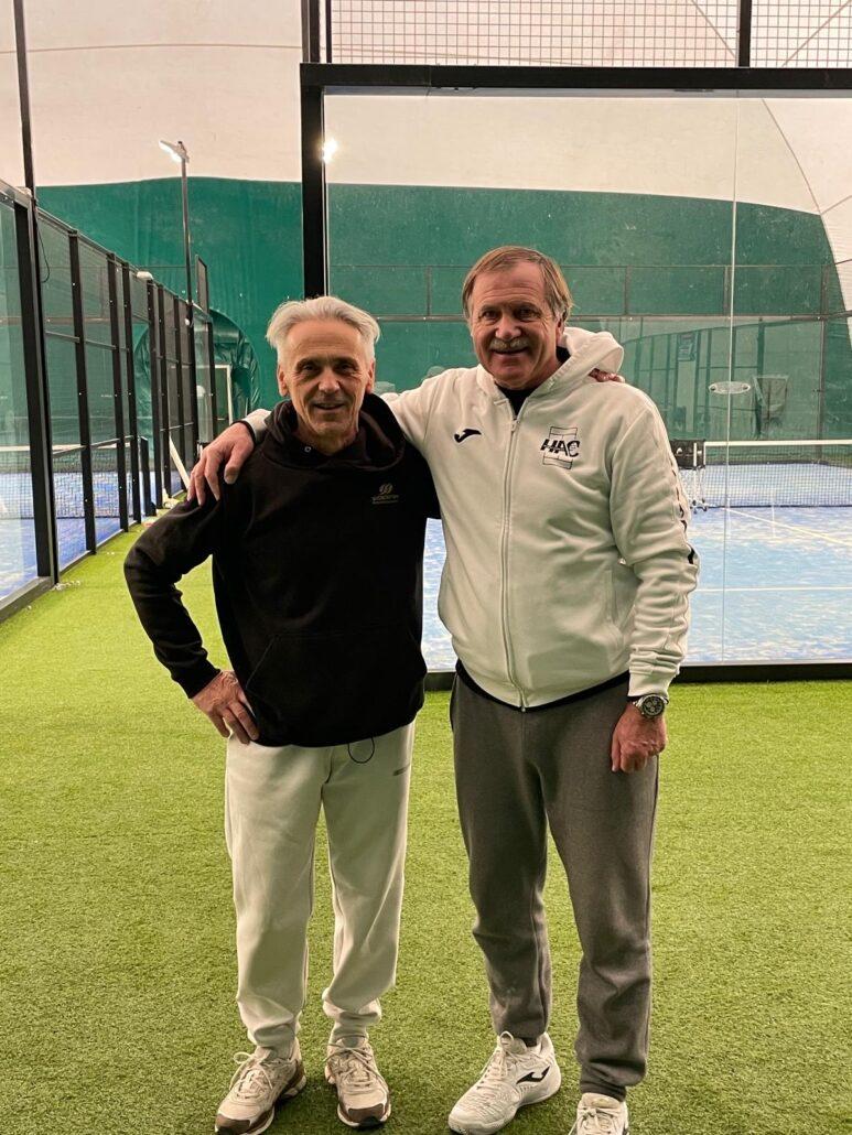 Gabriele Guerrini con Horacio Alvarez Clementi alla Polisportiva Buscherini Forlì