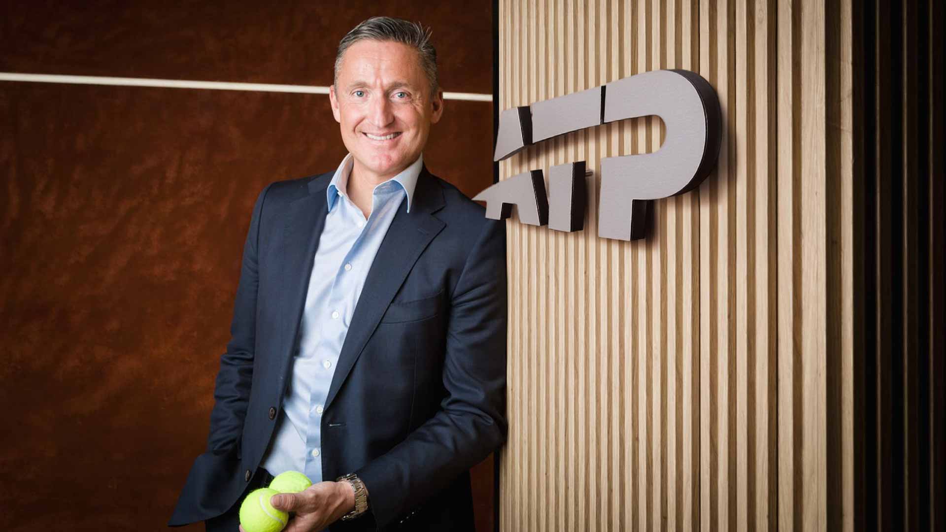 Andrea Gaudenzi confermato presidente dell’Atp fino al 2028