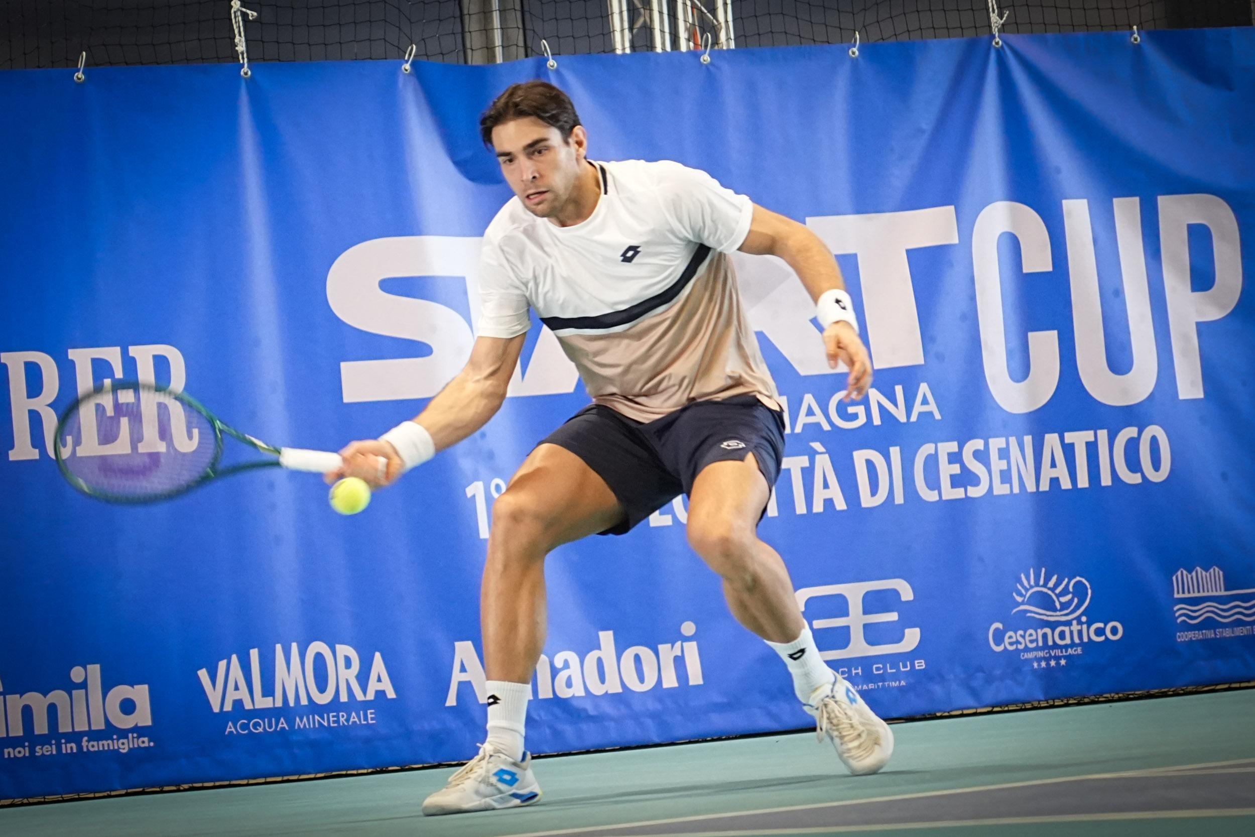 Enrico Dalla Valle vince la maratona contro il francese Maxime Chazal all’esordio nel Challenger Atp di Barletta