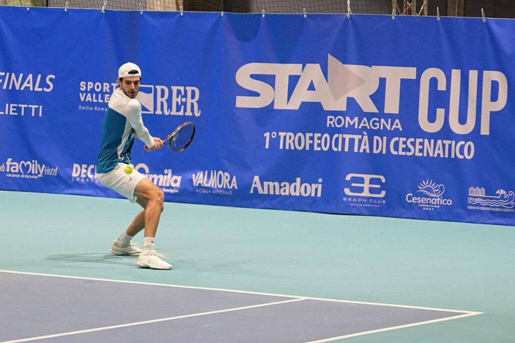 Start Romagna Cup Cesenatico: il rovescio di Pietro Fellin