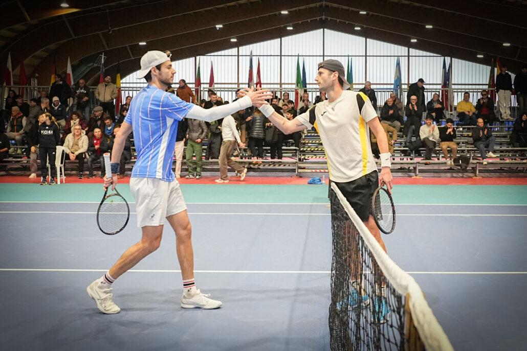 Start Romagna Cup: Il saluto fra Pietro Fellin e Raul Brancaccio