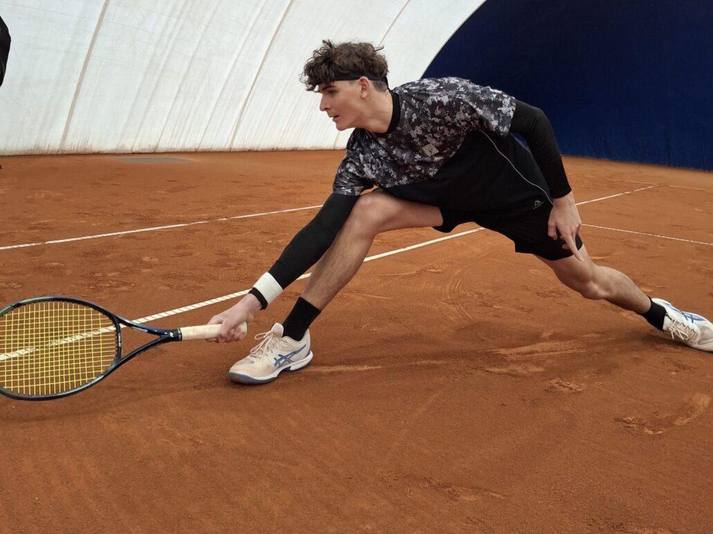 Una fase del test dell'abbigliamento Australian Polartec