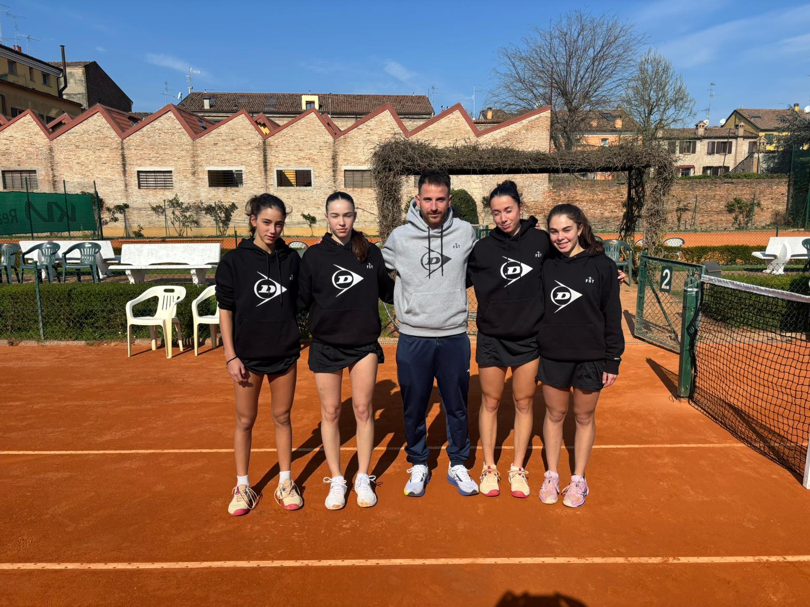 Serie C femminile: facile successo del San Marino Tennis Club sui campi del Ct Marfisa di Ferrara